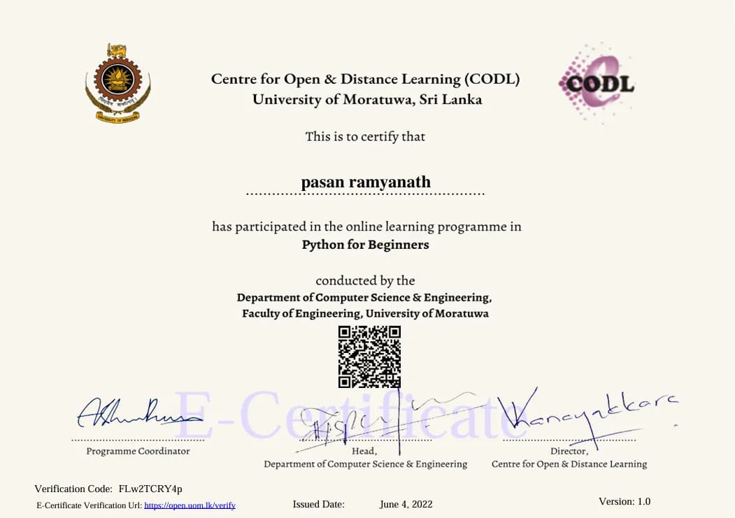 Python for Beginners