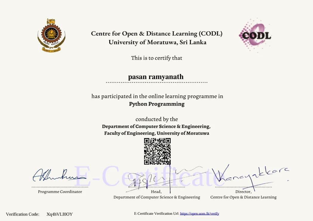 Python Programming